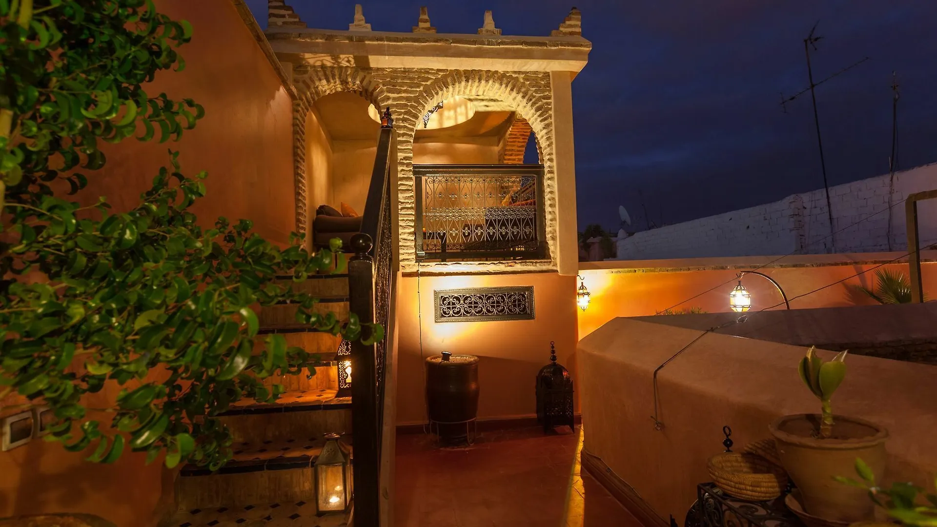 *** Pensión Riad Louaya Marrakesh Marruecos